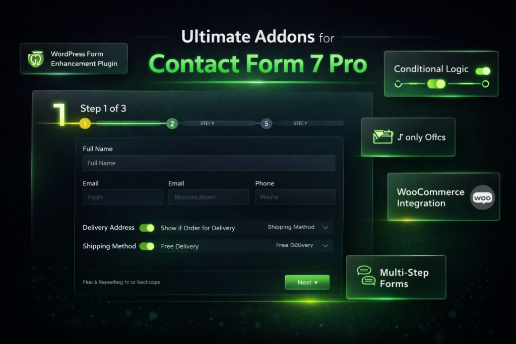 Ultimate Addons for Contact Form 7 Pro – Conditional Logic, Multi-Step & WooCommerce Form Builder Plugin