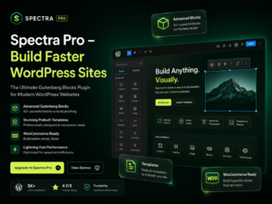 Spectra Pro WordPress Plugin – Advanced Gutenberg Blocks Builder & Elementor Alternative