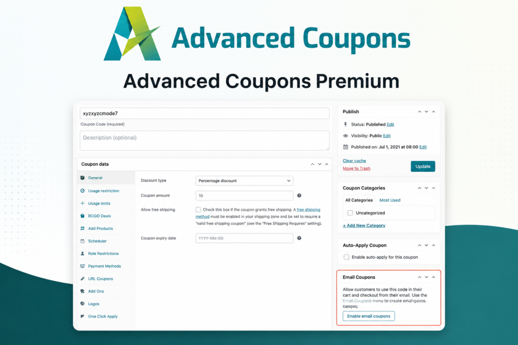 Advanced Coupons for WooCommerce Premium 4.0.7 – Advanced Coupon & BOGO Plugin