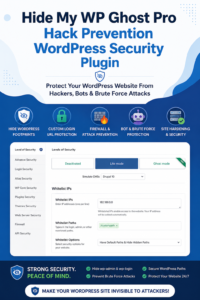 Hide My WP Ghost Pro 8.3.05 – Advanced WordPress Security & Hack Prevention Plugin