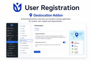 User Registration Geolocation Addon – Automatically Capture User Location in WordPress