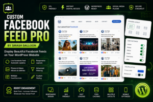Custom Facebook Feed Pro by Smash Balloon – Responsive Facebook Feed Plugin for WordPress