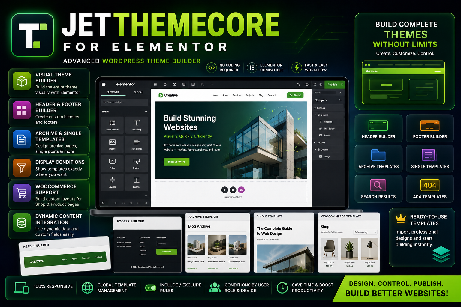 JetThemeCore for Elementor – Advanced WordPress Theme Builder Plugin
