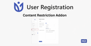 User Registration Content Restriction Addon – Advanced WordPress Content Access Control