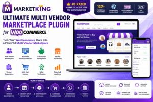 MarketKing – Ultimate Multi Vendor Marketplace Plugin for WooCommerce