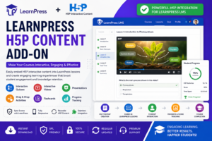 LearnPress H5P Content Add-on – Interactive Learning for LearnPress LMS