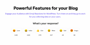 WP Reactions Pro – Animated Emoji Reactions Plugin for WordPress