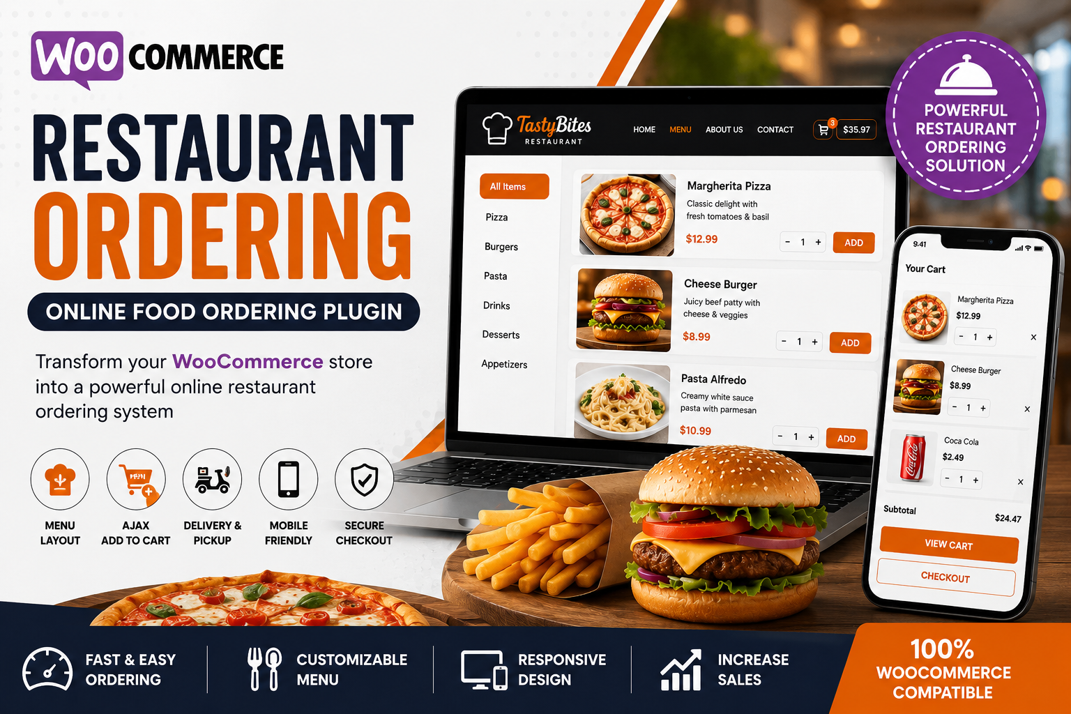 WooCommerce Restaurant Ordering – Online Food Ordering Plugin