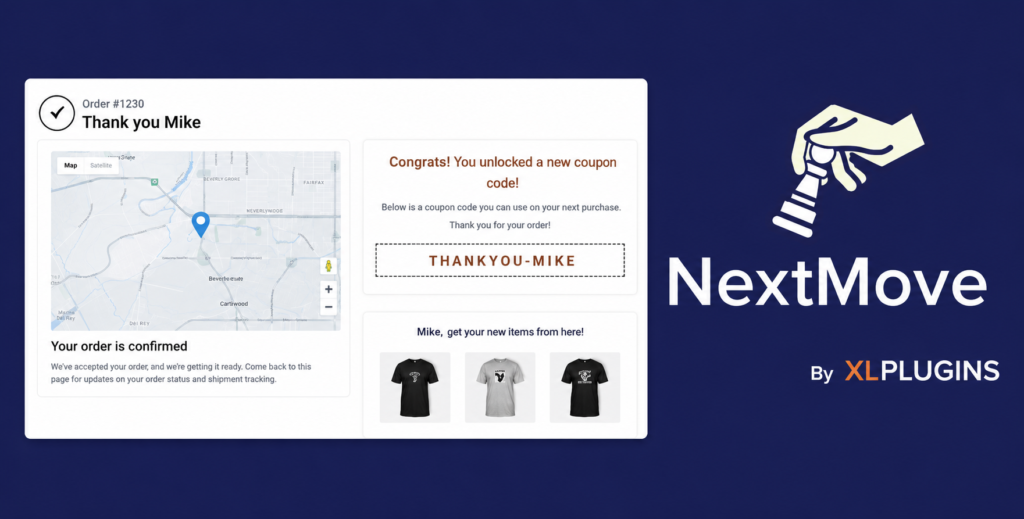 NextMove – WooCommerce Thank You Page Builder & Post-Purchase Funnel Plugin