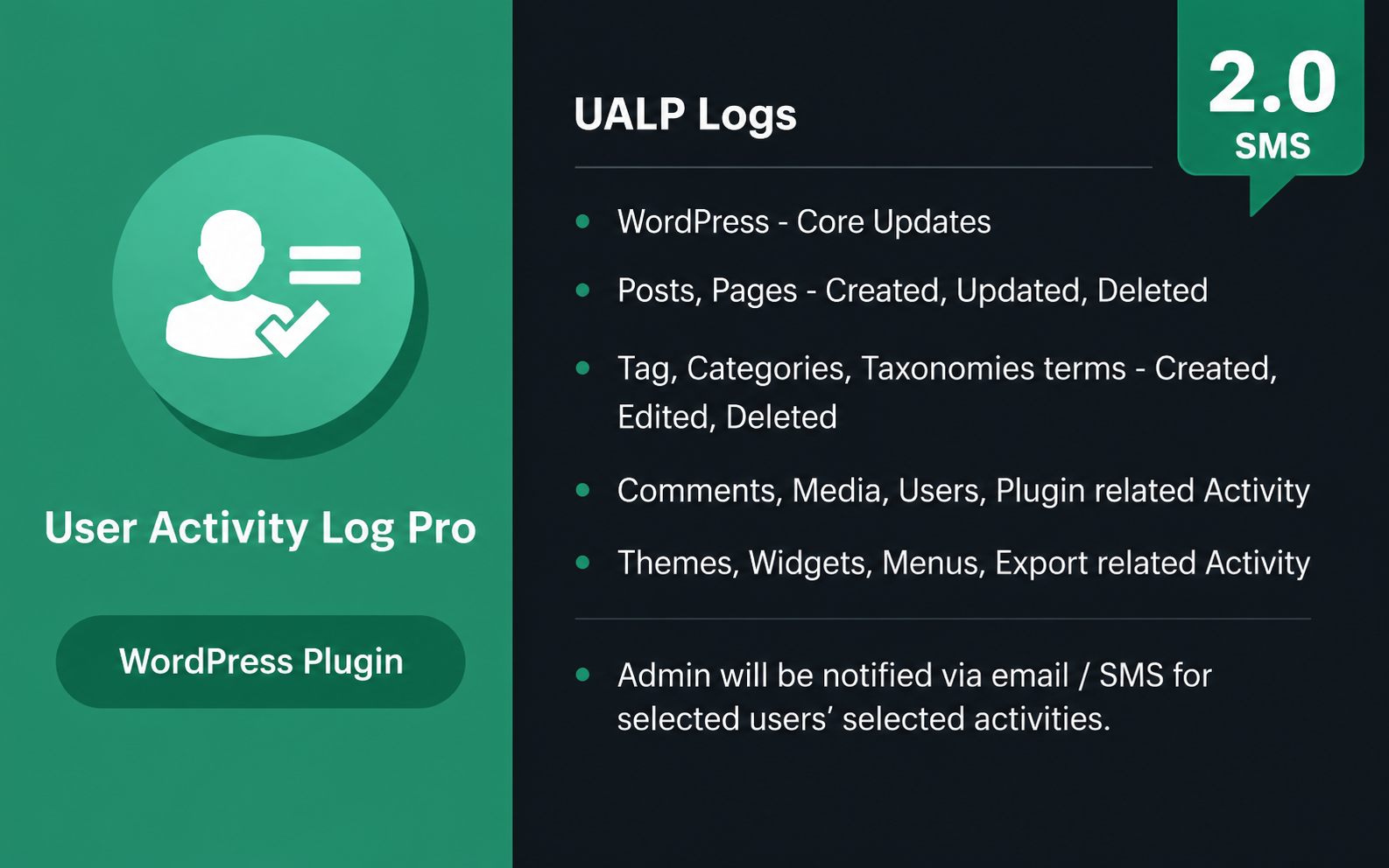 User Activity Log Pro for WordPress – Advanced Activity Log, Audit Trail & User Tracking Plugin