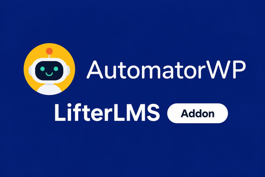 AutomatorWP LifterLMS Addon – LMS Workflow Automation Plugin