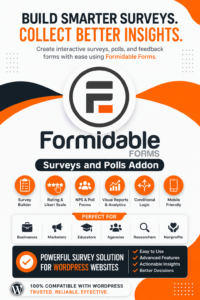 Formidable Forms Surveys Addon – Advanced WordPress Survey & Poll Plugin