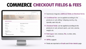 WooCommerce Checkout Fields & Fees – Custom Checkout Fields & Dynamic Fee Plugin