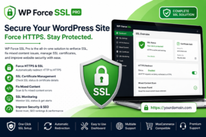WP Force SSL Pro – Advanced SSL & HTTPS Security Plugin for WordPress