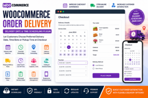 WooCommerce Order Delivery – Delivery Date & Time Scheduling Plugin