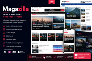Magazilla – News & Magazine WordPress Theme