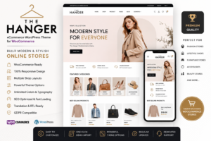 The Hanger – eCommerce WordPress Theme for WooCommerce