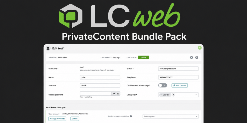 PrivateContent Bundle Pack – Complete WordPress Membership Plugin Bundle