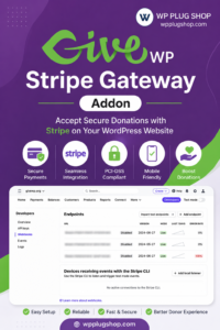 GiveWP Stripe Gateway 2.7.0 – Secure Stripe Donation Payment Plugin