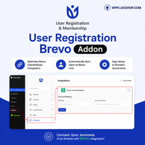User Registration Brevo Addon – WordPress Email Marketing Automation Integration