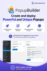 Popup Builder – Powerful WordPress Popups for Lead Generation & Conversions