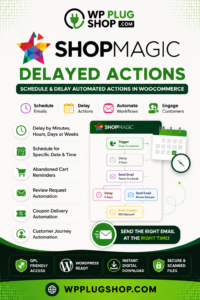 ShopMagic Delayed Actions – WooCommerce Email Scheduling & Automation Add-on