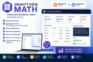 GravityView Math – Advanced Calculations Addon for Gravity Forms