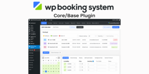 WP Booking System Core Plugin – WordPress Booking Calendar & Reservation System for Appointments and Rentals