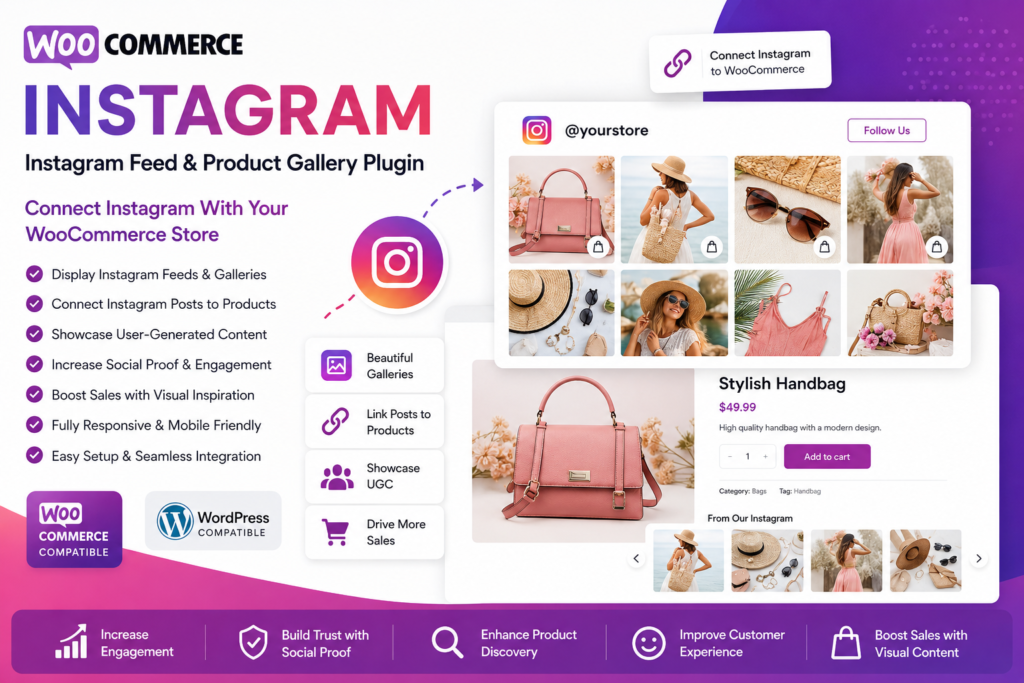 WooCommerce Instagram – Instagram Feed & Product Gallery Plugin