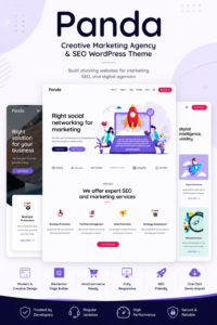 Panda – Creative Marketing Agency & SEO WordPress Theme