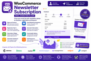 WooCommerce Newsletter Subscription – Email Marketing Plugin