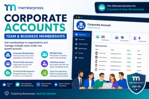 MemberPress Corporate Accounts – Team & Business Memberships