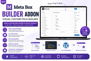 Meta Box Builder Addon WordPress Plugin – Visual Custom Field Builder