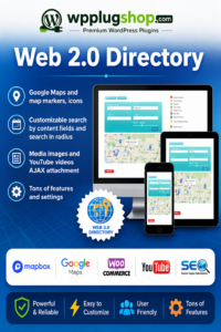 Web 2.0 Directory Plugin for WordPress 2.10.10 – Business Directory & Listings Plugin