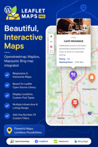 WP Leaflet Maps Pro – Interactive Store Locator & Custom Map Builder for WordPress