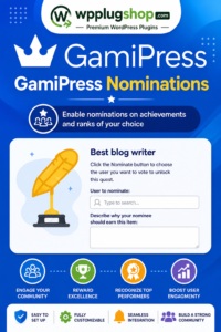 GamiPress Nominations – WordPress Plugin 1.1.7 | Peer Recognition & Achievement Nomination Add-on