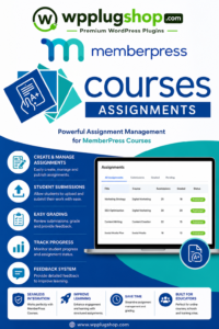 MemberPress Course Assignments 1.1.3 – WordPress LMS Assignment & Student Submission Plugin
