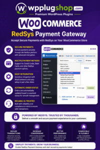 WooCommerce RedSys Payment Gateway 30.4.0 – Secure Redsys Payment Plugin