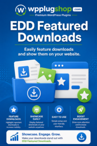 EDD Featured Downloads Extension 1.0.5 – Easy Digital Downloads Featured Products Plugin