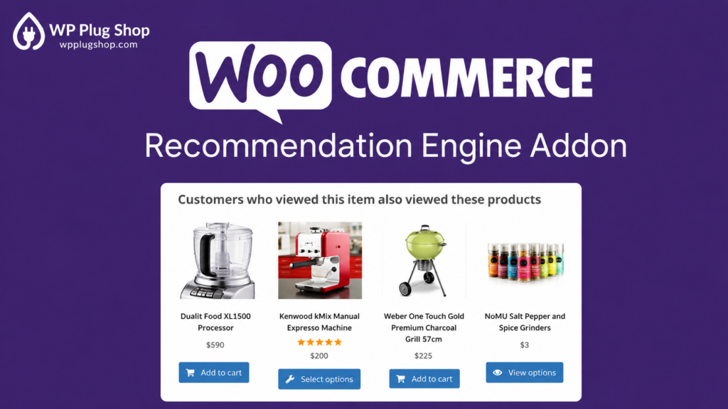 WooCommerce Recommendation Engine Addon – Smart Product Recommendations for Higher Sales
