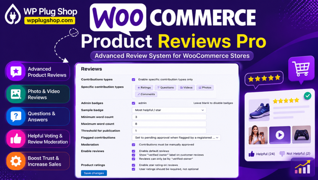 WooCommerce Product Reviews Pro – Advanced Customer Reviews for WooCommerce