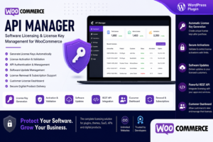 WooCommerce API Manager – Software Licensing & License Key Manager for WordPress