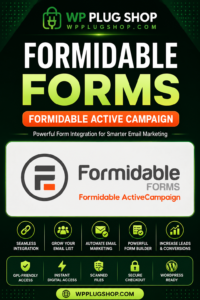 Formidable ActiveCampaign 1.11 – WordPress Email Marketing Integration