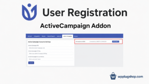User Registration ActiveCampaign Addon – WordPress Email Automation Integration
