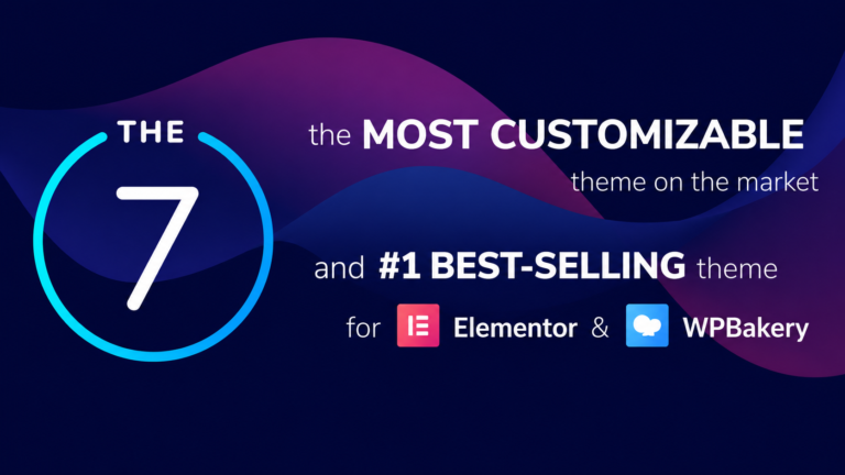 The7 WordPress Theme – Ultimate Website & WooCommerce Builder