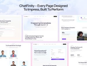 Chatfinity - Webflow AI Chatbot SaaS Template