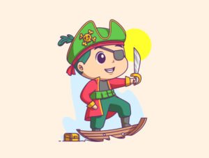 Children & Boys Activities Illustration Pack