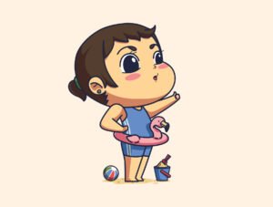 Children & Girls Activities Illustration Pack
