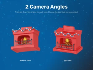 Christmas 3D Icon Set