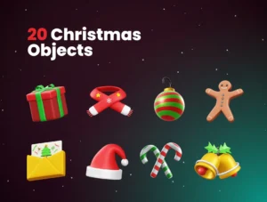 Christmas 3D Icon